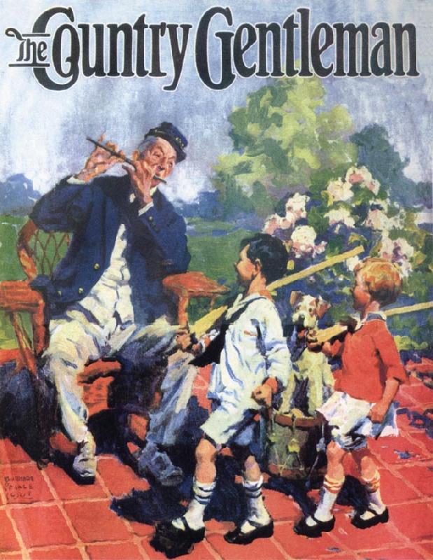 William Meade Prince Cover Painting for The Country Gentleman China oil painting art